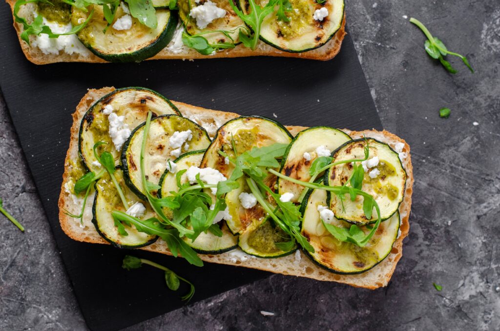 Grilled Squash Sandwich With Minty Mayonnaise - The Holistic Highway: Ayurveda Sanctuary - Ayurvedic Meal Plan - Transformational Wellness Program - Dosha Quiz: Vata - Pitta - Kapha - Skincare Quiz