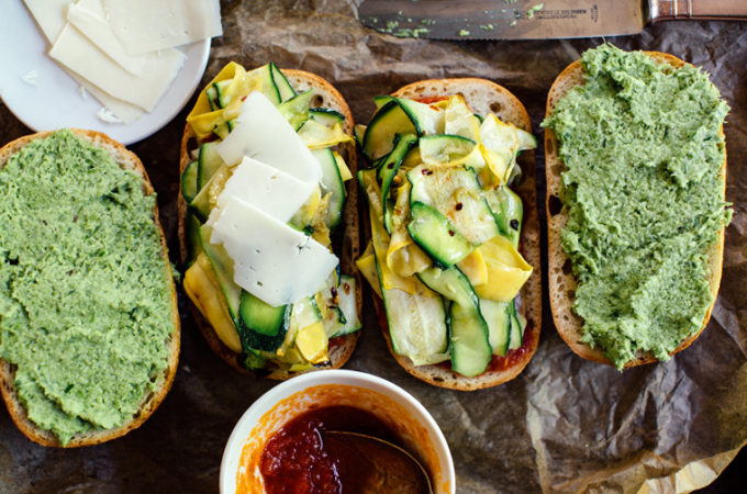 Meals That Heal - Grilled Squash Sandwich With Minty Mayonnaise - The Holistic Highway - Ayurveda