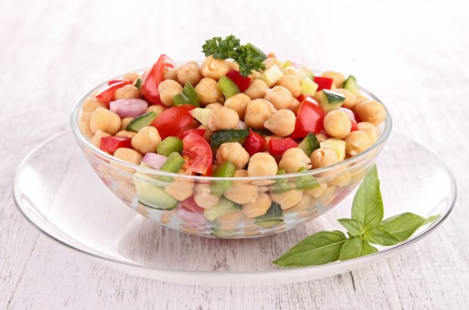 Meals That Heal - Summer Chickpea Salad - The Holistic Highway