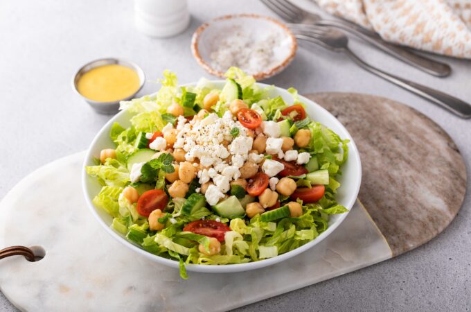 Meals That Heal - Summer Chickpea Salad - The Holistic Highway