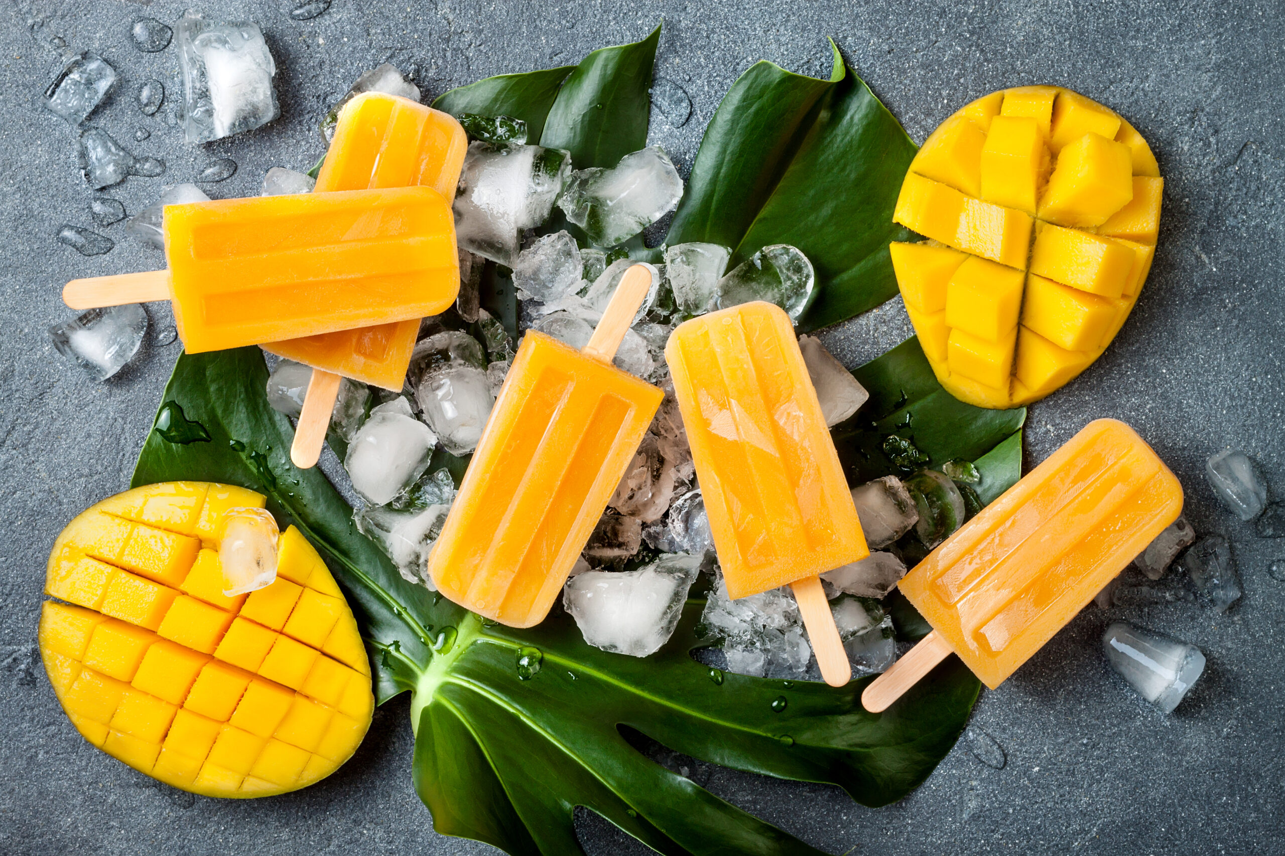 Meals That Heal - Mango and Sticky Rice Popsicles - The Holistic Highway - Ayurveda Recipe