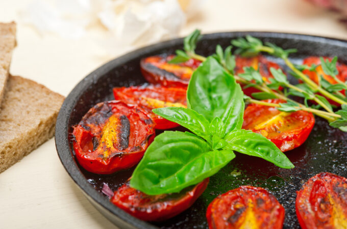 Meals That Heal - Oven Roasted Cherry Tomatoes with Poppy Seeds