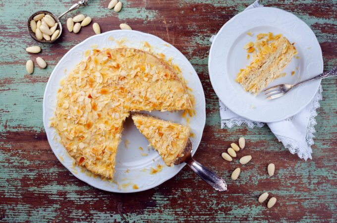 Gluten Free Meals That Heal - Almond Cake with Cardamom and Pistachio - The Holistic Highway - Ayurveda - Ayurvedic Meal Plan