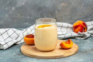 Ginger Peach Smoothie: 5 Smoothies for Glowing Healthy Skin - The Holistic Highway - Ayurveda