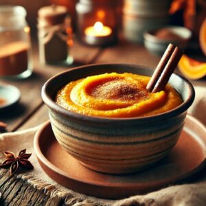 Cardamom-Spiced Sweet Potato Pudding: