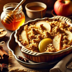 Warm Apple and Pear Crisp: Ayurvedic Thanksgiving Meals - Appetizers, Desserts & More - The Holistic Highway - Ayurvedic Meals